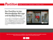 Tablet Screenshot of postillon.com